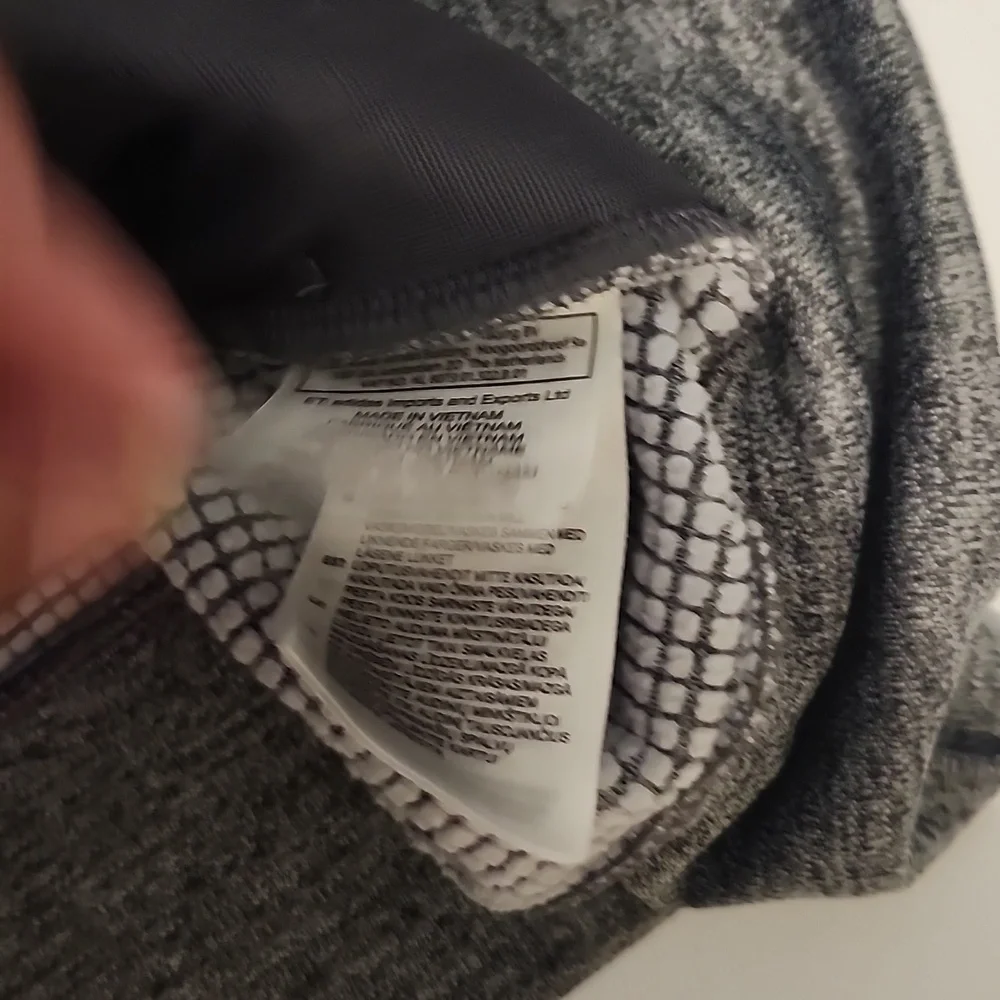 Adidas Grey and White Checkered Jacket